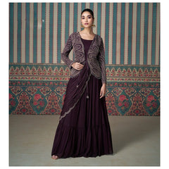 Regal Radiance – The Indo-Western Elegance