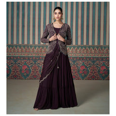 Regal Radiance – The Indo-Western Elegance