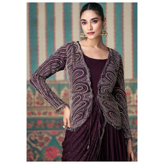 Regal Radiance – The Indo-Western Elegance