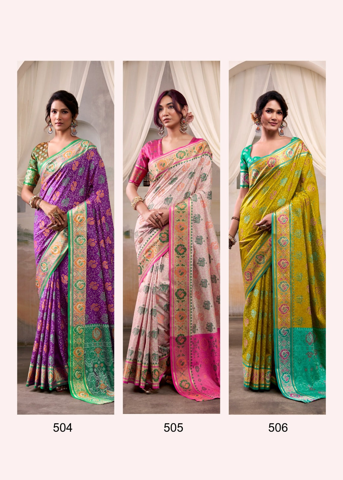 The Regal Patola Splendor - Luxurious Patola Silk Sarees